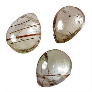 天然石パーツ/ルチルクォーツ(Rutile quartz)