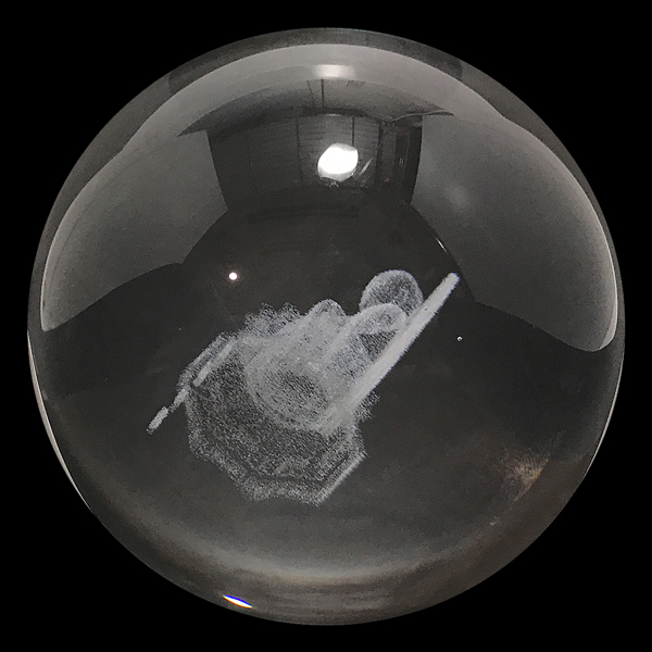 溶錬水晶(Smelt quartz)/勢至菩薩 原石