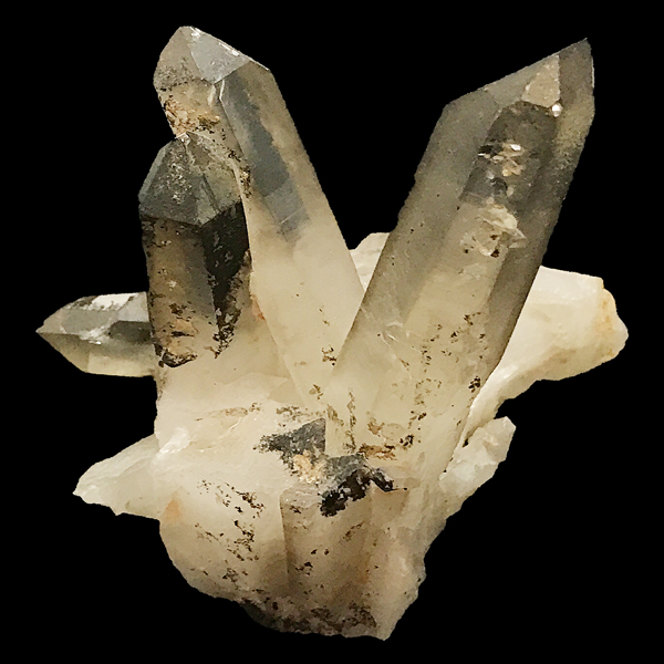 スモーキークォーツ(Smokey quartz)マダガスカル アンジョジョラベ原石/クラスター