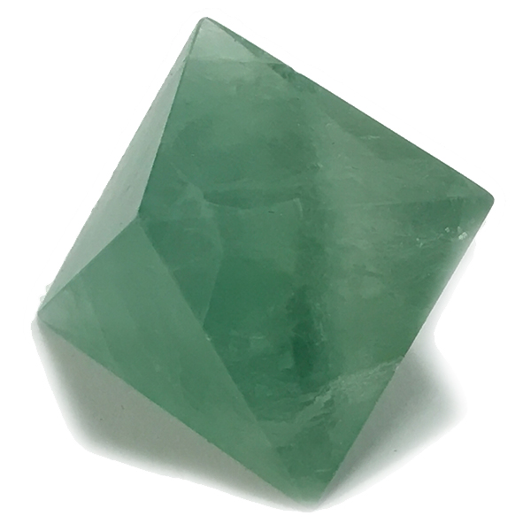 フローライト(Fluorite) 八面体磨き原石