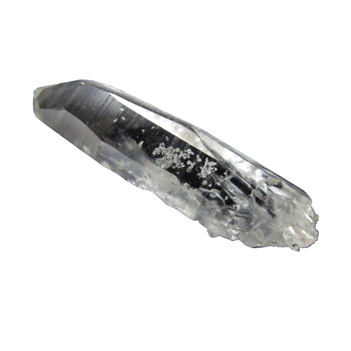 貫入水晶(Quartz in quartz)ポイント原石