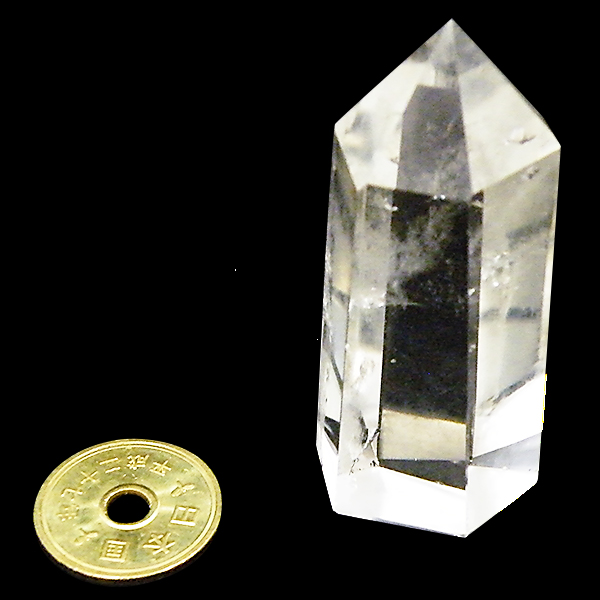 クォーツ水晶(Quartz)六角柱ポイント原石