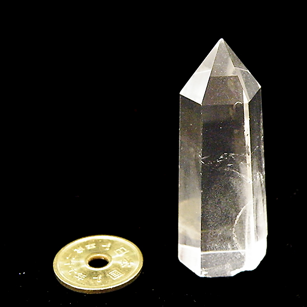 クォーツ水晶(Quartz)六角柱ポイント原石
