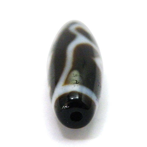 天珠ジービーズ(dZi beads)水蓮花