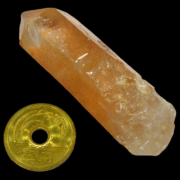 タンジェリンクォーツ(Tangerine quartz)ポイント原石