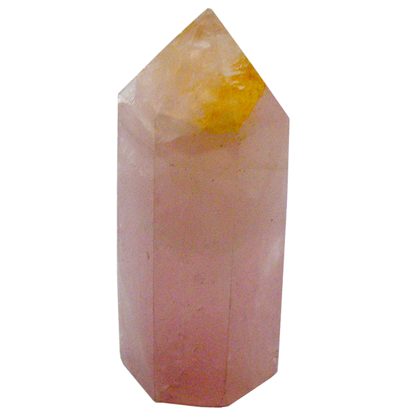 ローズクォーツ(Rose quartz)ポイント原石