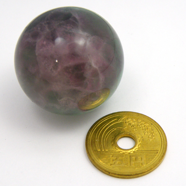 フローライト(Fluorite)丸玉