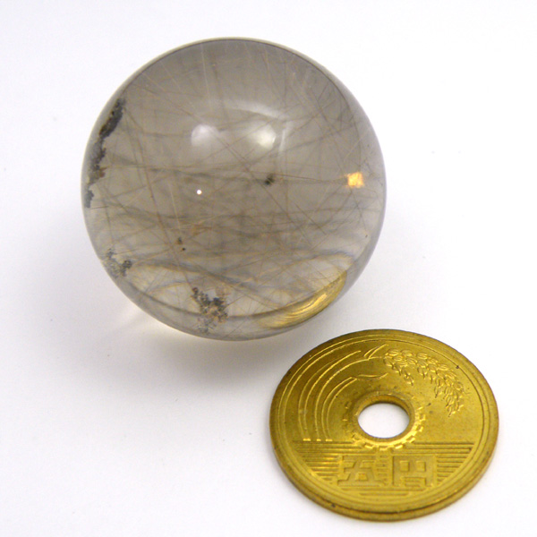 スモーキークォーツ(Smokey quartz)丸玉