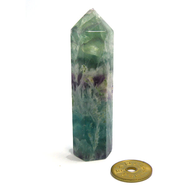 フローライト(Fluorite)ポイント原石
