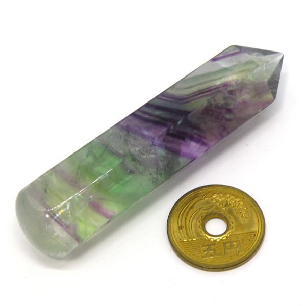 フローライト(Fluorite)ポイント原石