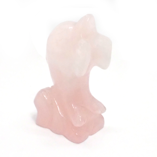 ローズクォーツ(Rose quartz)イルカ・いるか