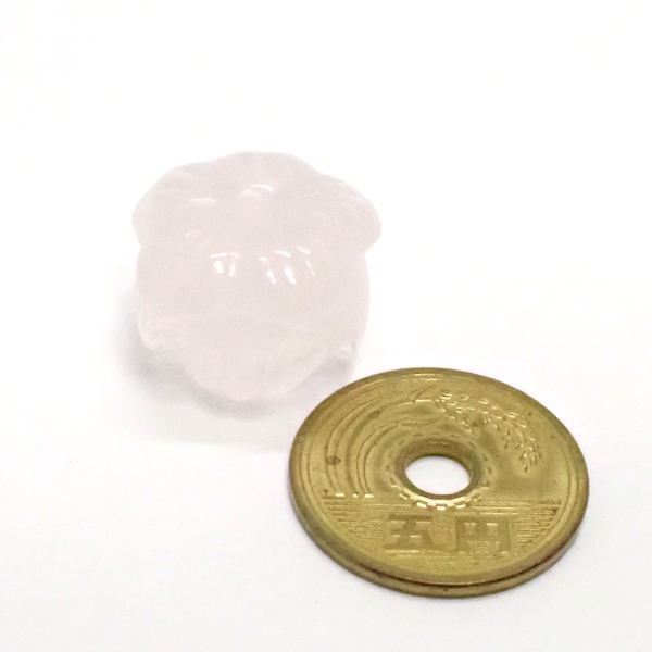 ローズクォーツ(Rose quartz)蓮の花ロータス