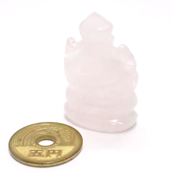 ローズクォーツ(Rose quartz)ガネーシャ
