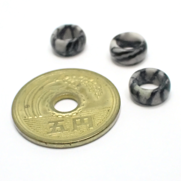 ブラックラインジャスパー(Black line Jasper) 天然石ビーズ 販売