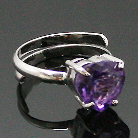 アメジスト(Amethyst)/天然石リング(メタル)