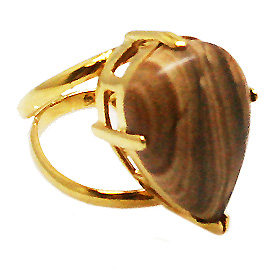 ピクチャージャスパー(Picture Jasper)/天然石リング(メタル)