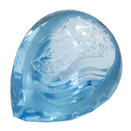 ブルートパーズ(Blue topaz)ルース裸石