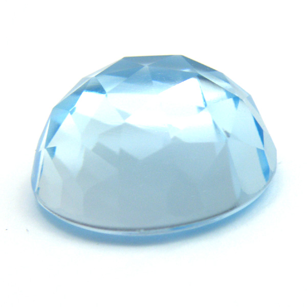 st-so-75 ブルートパーズ(Blue topaz) 約15.2x15.2x7.9mm ルース裸石 天然石 ジュエリーパーツ工房