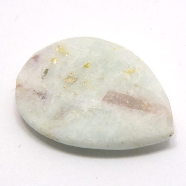 ルベライト トルマリンインクォーツ(Rubellite tourmaline in qurtz) ラウンドカボション