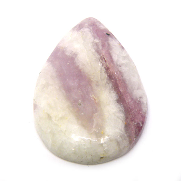 ルベライト トルマリンインクォーツ(Rubellite tourmaline in qurtz) ラウンドカボション