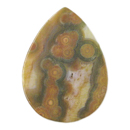 オーシャンジャスパー(Ocean jasper) ペアカボション