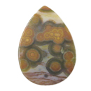 オーシャンジャスパー(Ocean jasper) ペアカボション