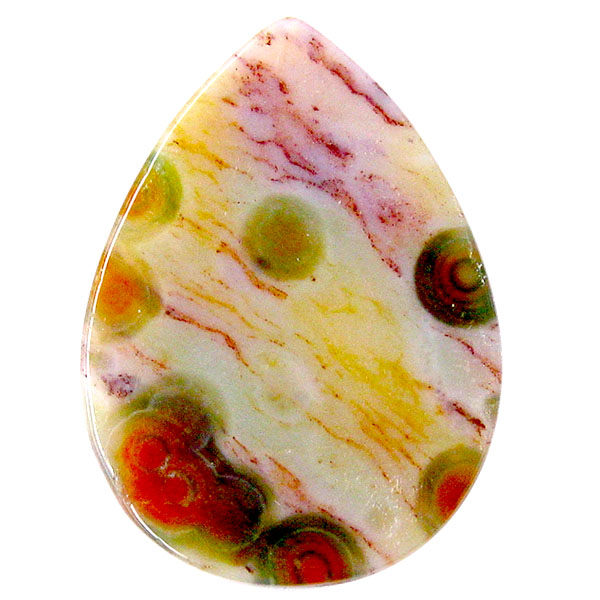 オーシャンジャスパー(Ocean jasper) ペアカボション