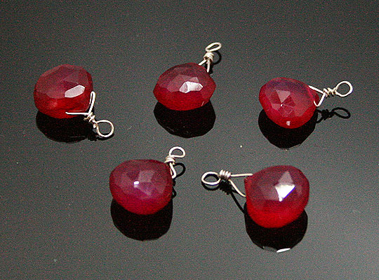 レッドアベンチュリン(Red aventurine)/メタル/ジェムチャームパーツ