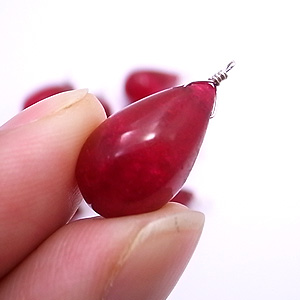 レッドアベンチュリン(Red aventurine)/メタル/ジェムチャームパーツ