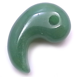 アベンチュリン(Green Aventurine)/勾玉