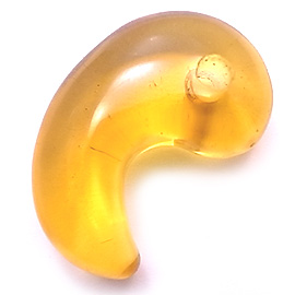 シトリンガラス(Citrin grass)/勾玉