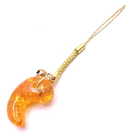 アンバー合成石(Amber Synthetic)/勾玉