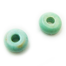 ターコイズ(Turquoise)/ロンデルビーズ