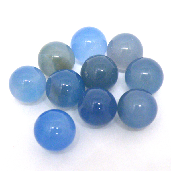 ブルーオニキス(Blue Onyx)/丸玉パーツ 穴無し