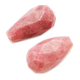 ロードナイト(Rhodonite)/ドロップパーツ(片穴)