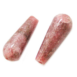 ロードナイト(Rhodonite)/ドロップパーツ(貫通穴)