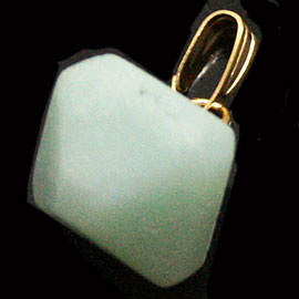 アマゾナイト(amazonite)/ピラミッドペンダントパーツ