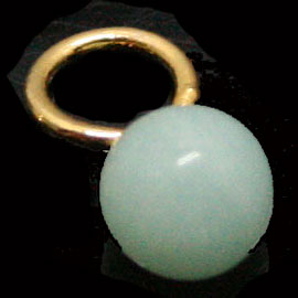 アマゾナイト(amazonite)/丸玉ペンダントパーツ