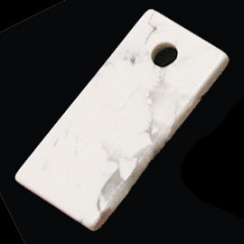 ハウライト(howlite)/プレートパーツ