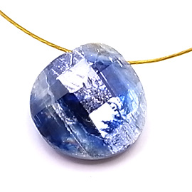 カイヤナイト(Kyanite)/マロンファセットカットビーズパーツ