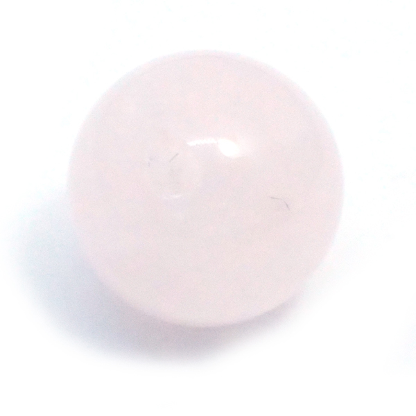 クリスタルクォーツ/水晶/丸玉片穴