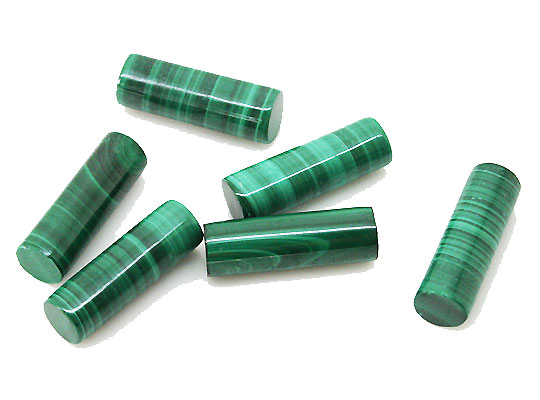 〜天然石パーツ マラカイト/孔雀石〜