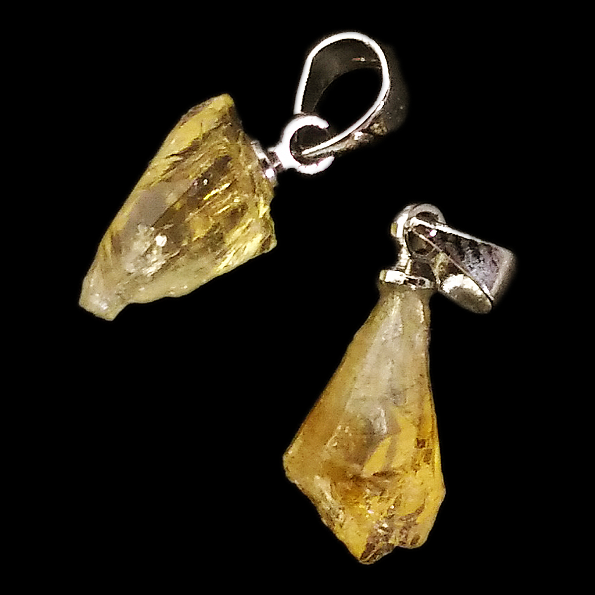シトリン(Citrine)/ラフロックチャーム