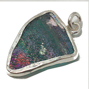 ローマングラスペンダント(romanglass pendant)/シルバーペンダント