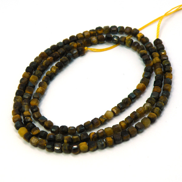 タイガーアイ(Tiger eye)ビーズパーツ
