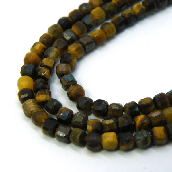タイガーアイ(Tiger eye)ビーズパーツ