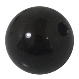 大きいサイズの天然石ビーズ/粒売/オニキス20mm穴1.7mm