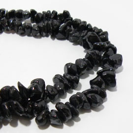 ブラックスピネル(Black spinel)さざれビーズ