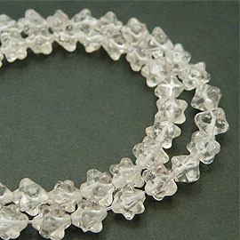 クリスタル水晶(Crystal quartz)金平糖/マルカバスタービーズ