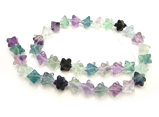 フローライト(Fluorite) 金平糖/マルカバスタービーズ